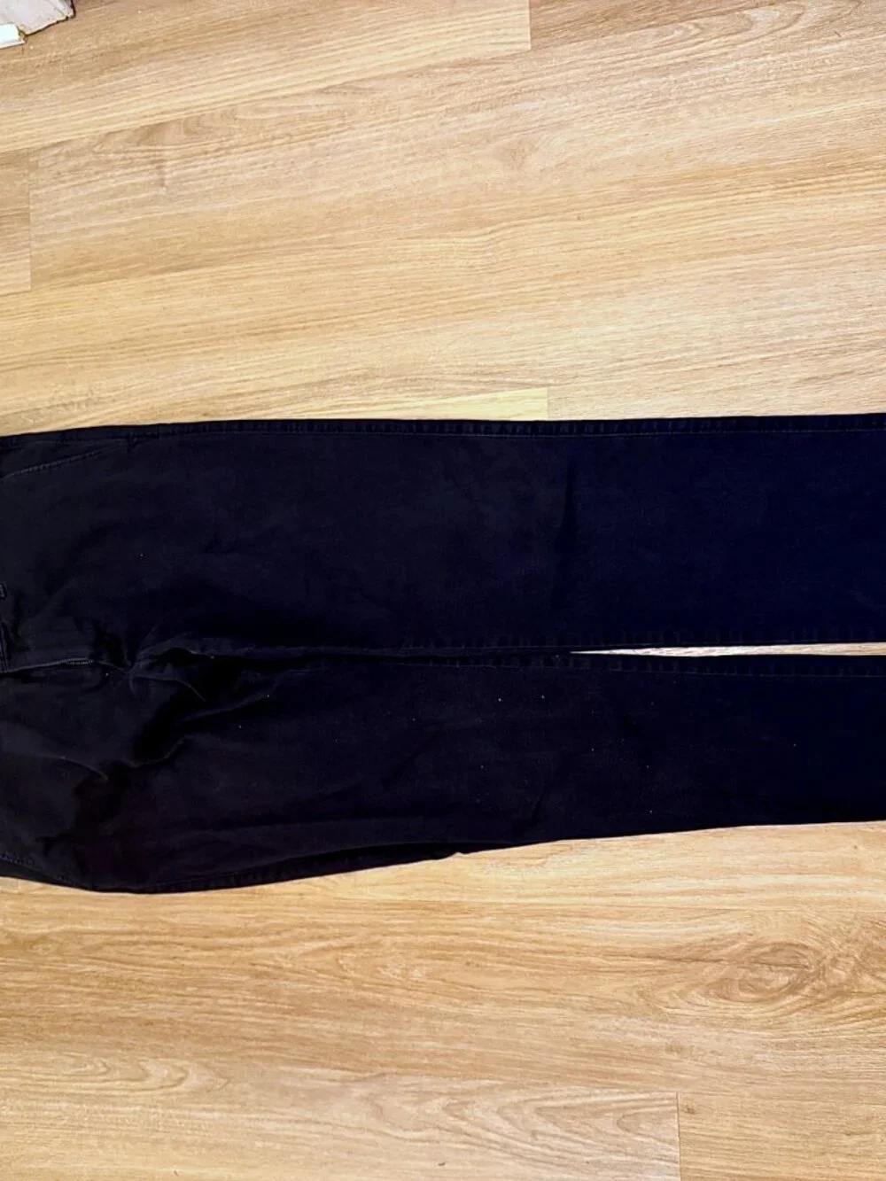 J.Crew Flex Slim Fit Chino Pants Mens 34x32 Navy Blue Stretch Cotton Flat Front